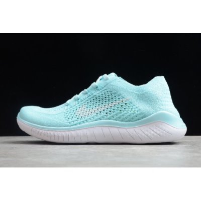 Nike Bayan Free Rn Flyknit Water Jade Krema Yeşil Koşu Ayakkabısı Türkiye - D929S3UT